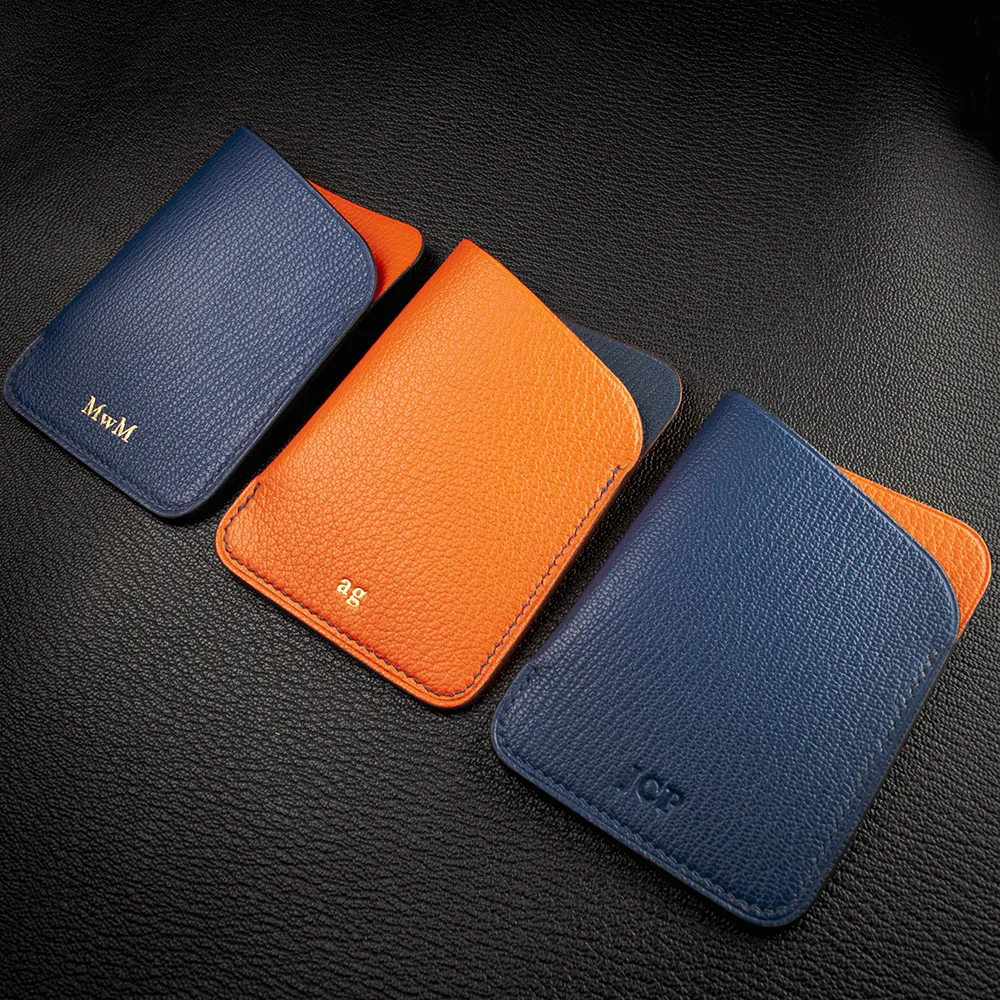 #101 French Chèvre Dogleg Wallet