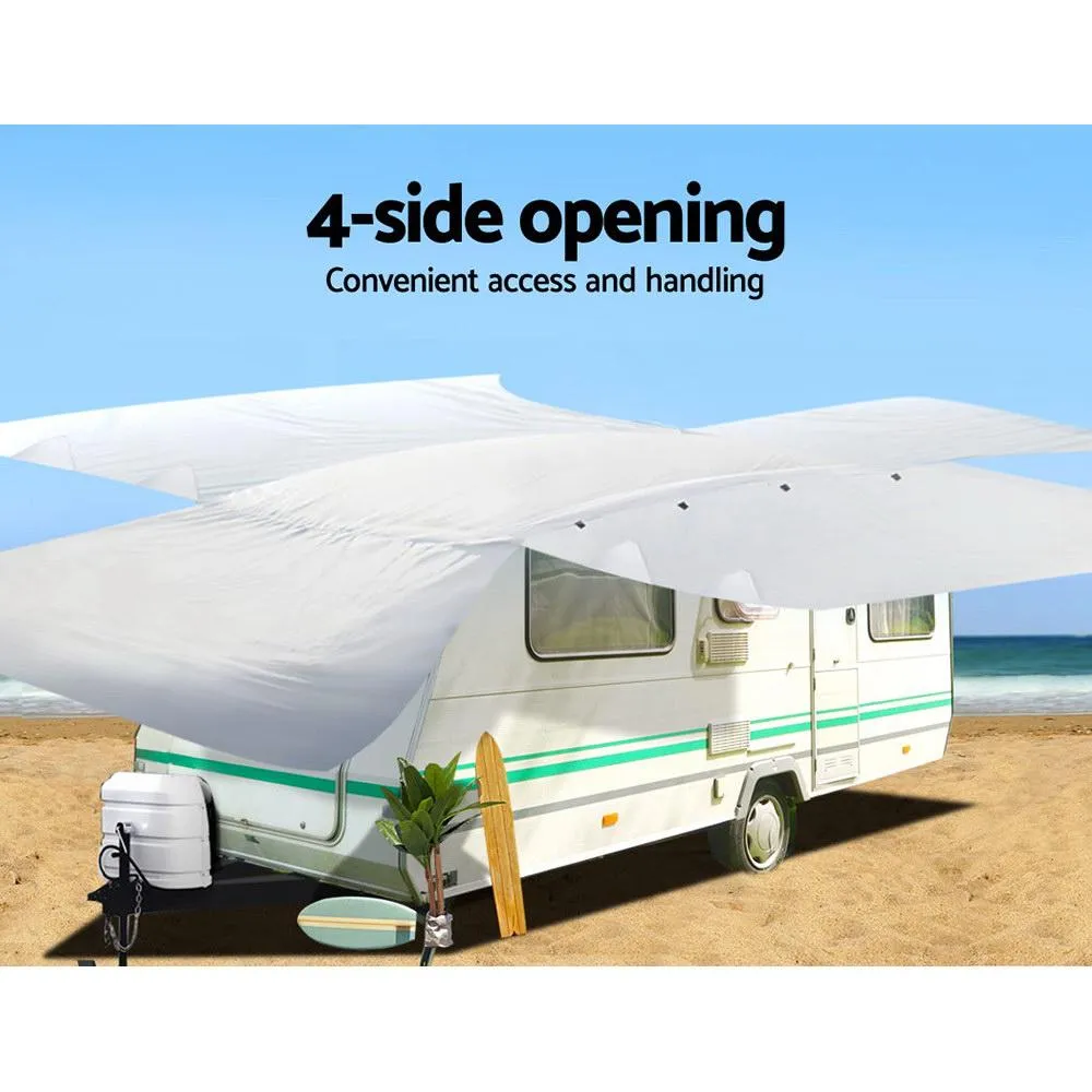 16-18Ft Caravan Cover Campervan 4 Layer UV Water Resistant