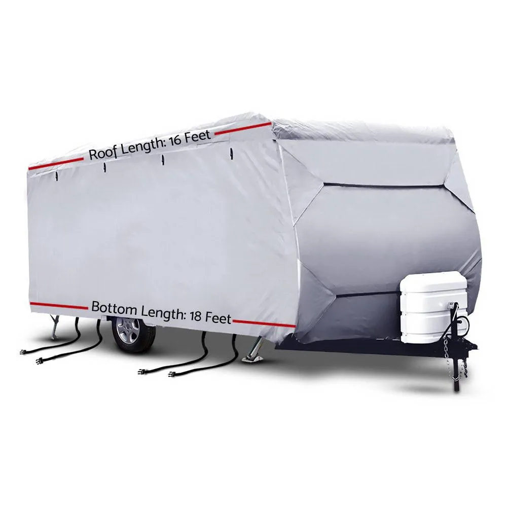 16-18Ft Caravan Cover Campervan 4 Layer UV Water Resistant