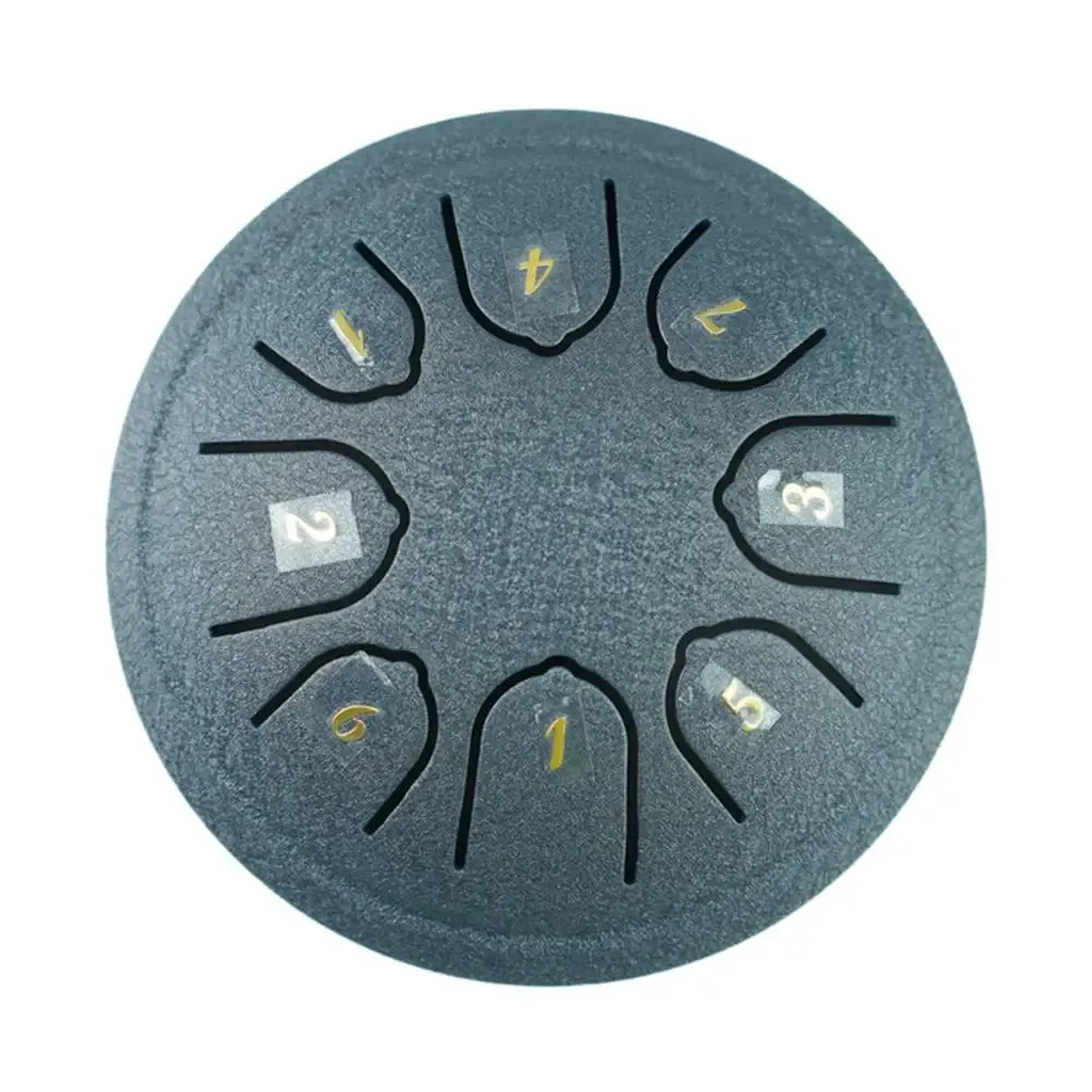 4.5 Inch, 8 Tone Mini Steel Tongue Drum   FREE Mallet