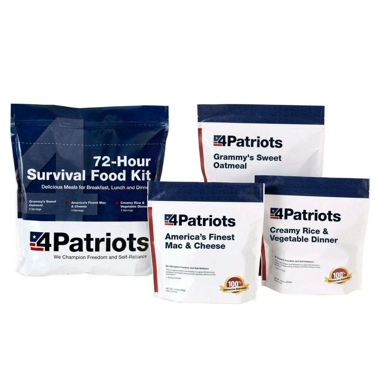 72-Hour Emergency Food Survival Supply Kit 16 Servings