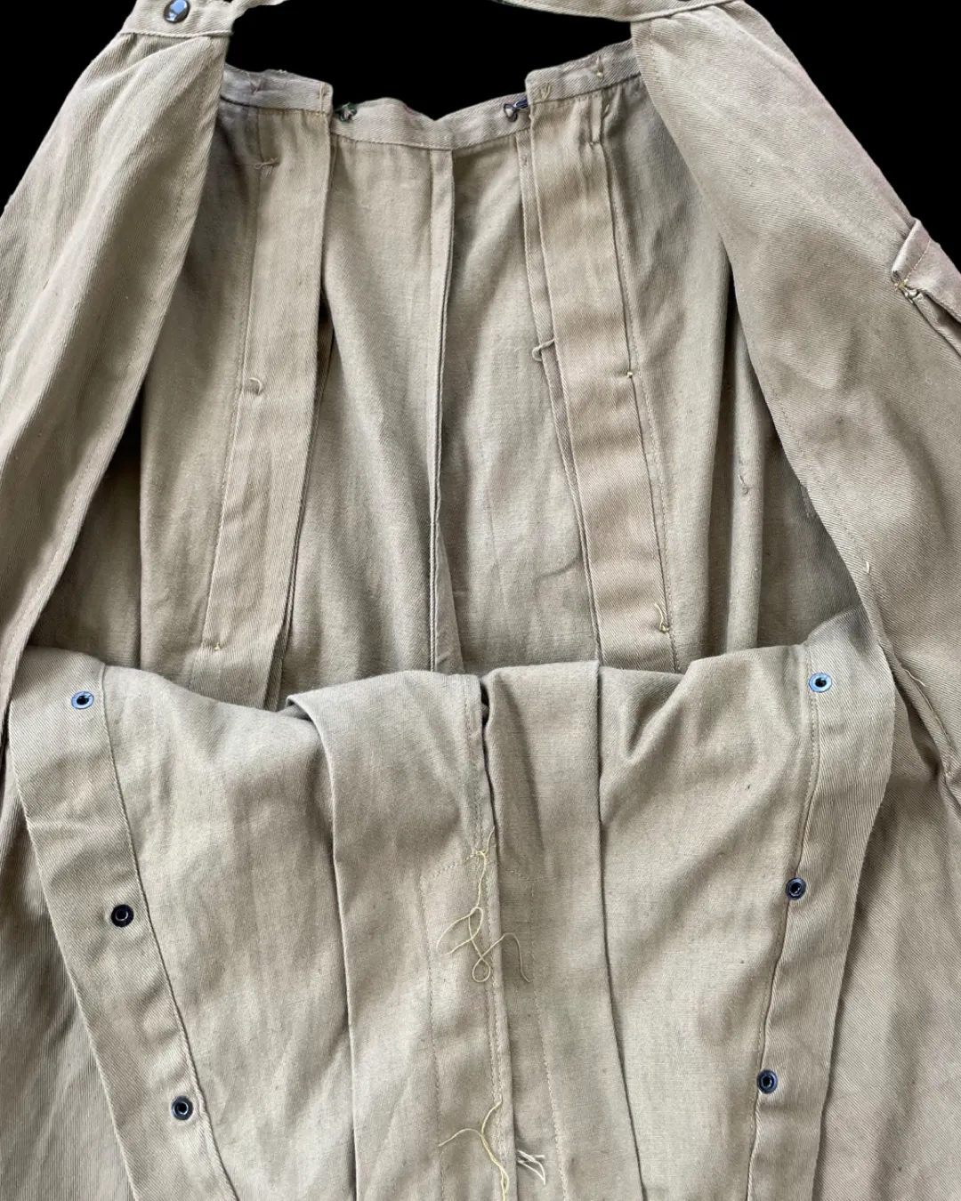 Antique Edwardian Combination Riding Skirt