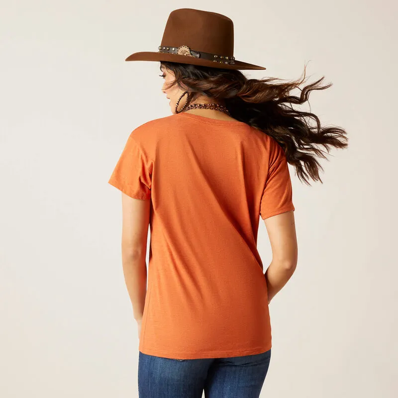 Ariat Bison Skull Woman's T-Shirt | 10047635