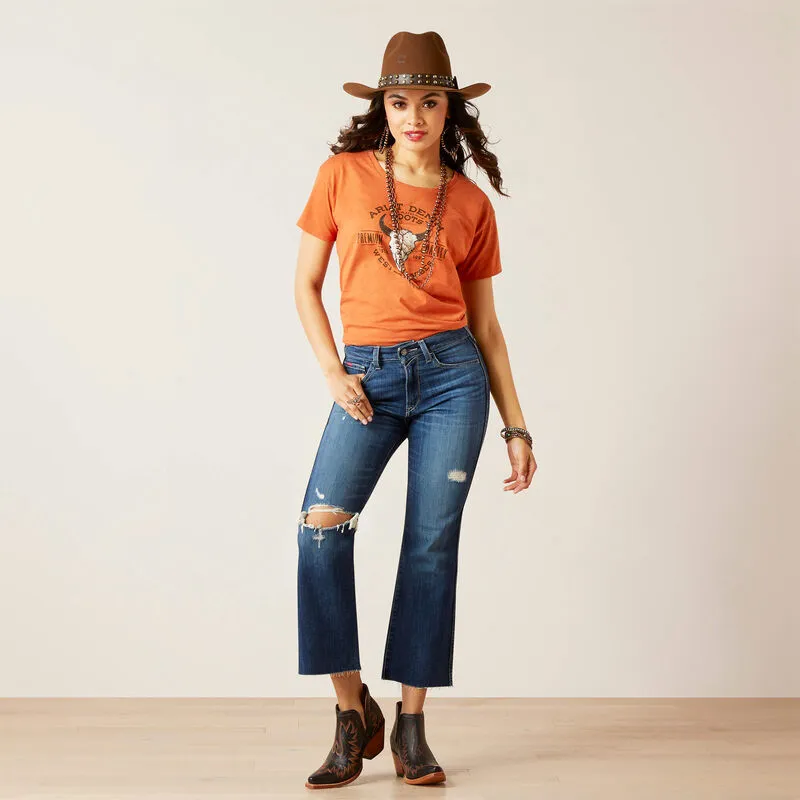 Ariat Bison Skull Woman's T-Shirt | 10047635