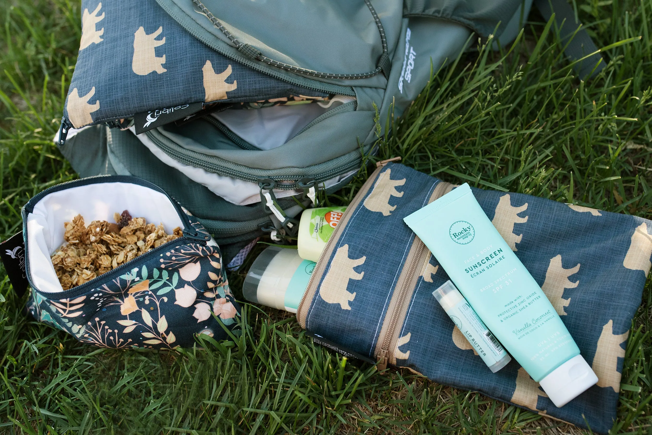 Bears Mini Double Duty Wet Bag