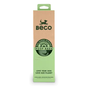 Beco Super Strong Degradable Unscented Dispenser Roll Poop Bags (300 bags)