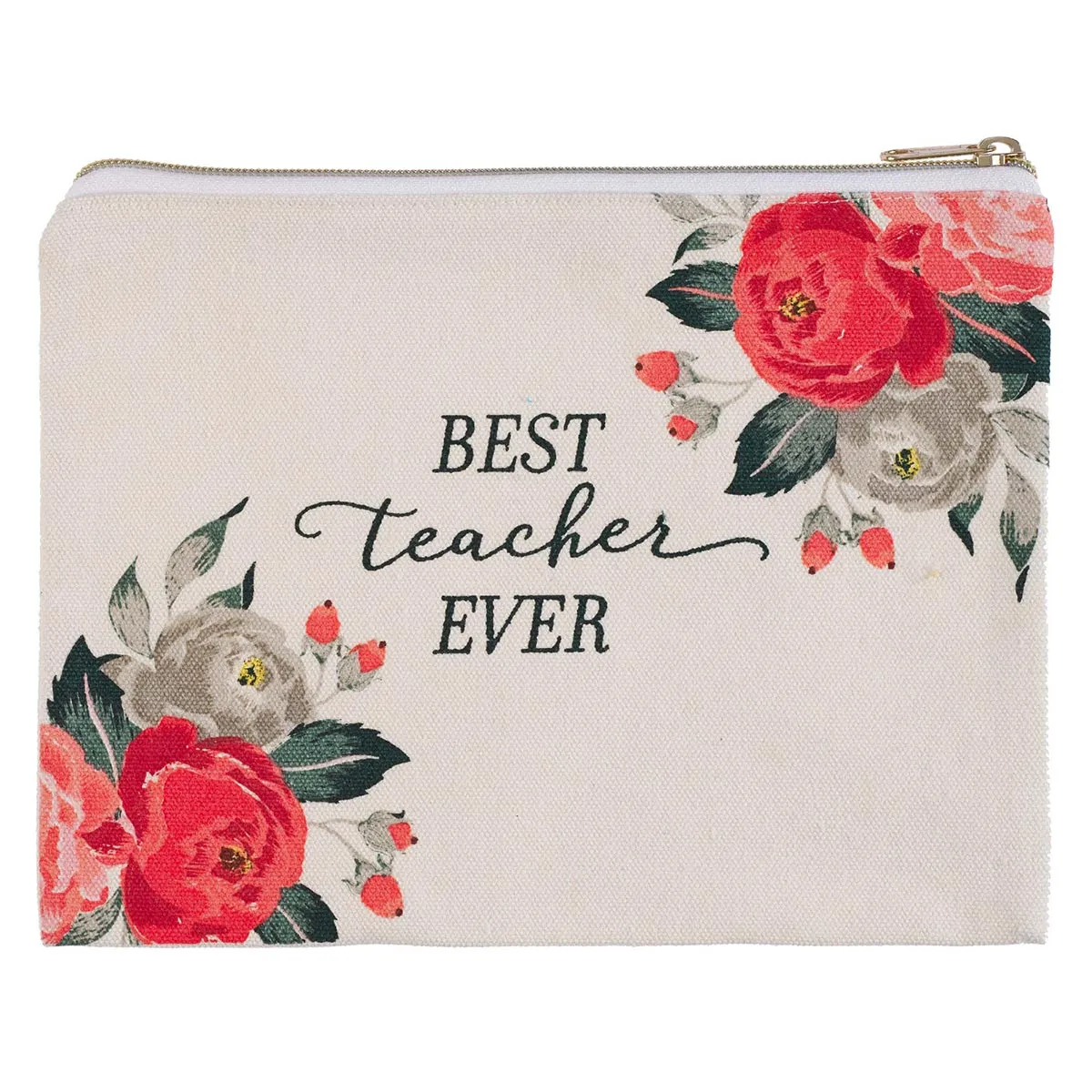 Best Teacher Ever Zipper Pouch