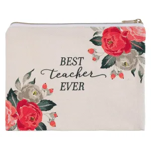 Best Teacher Ever Zipper Pouch