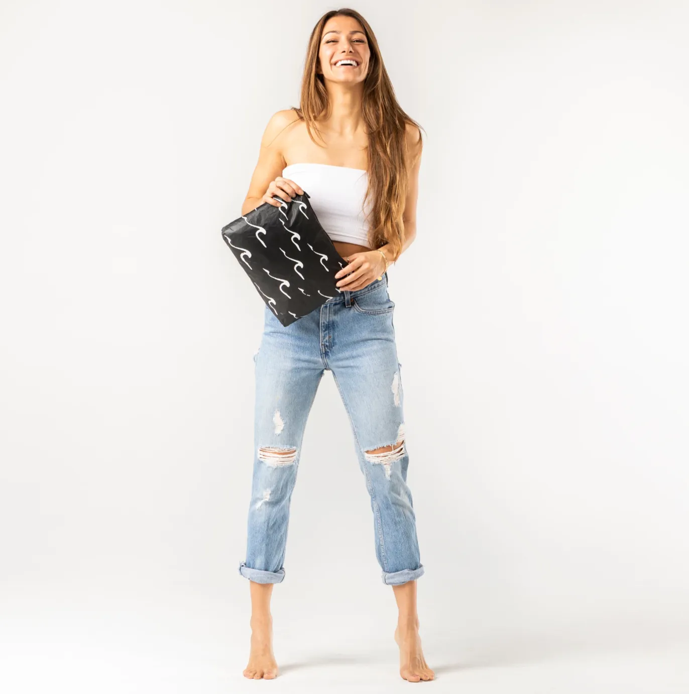 Black Seaside Pouch