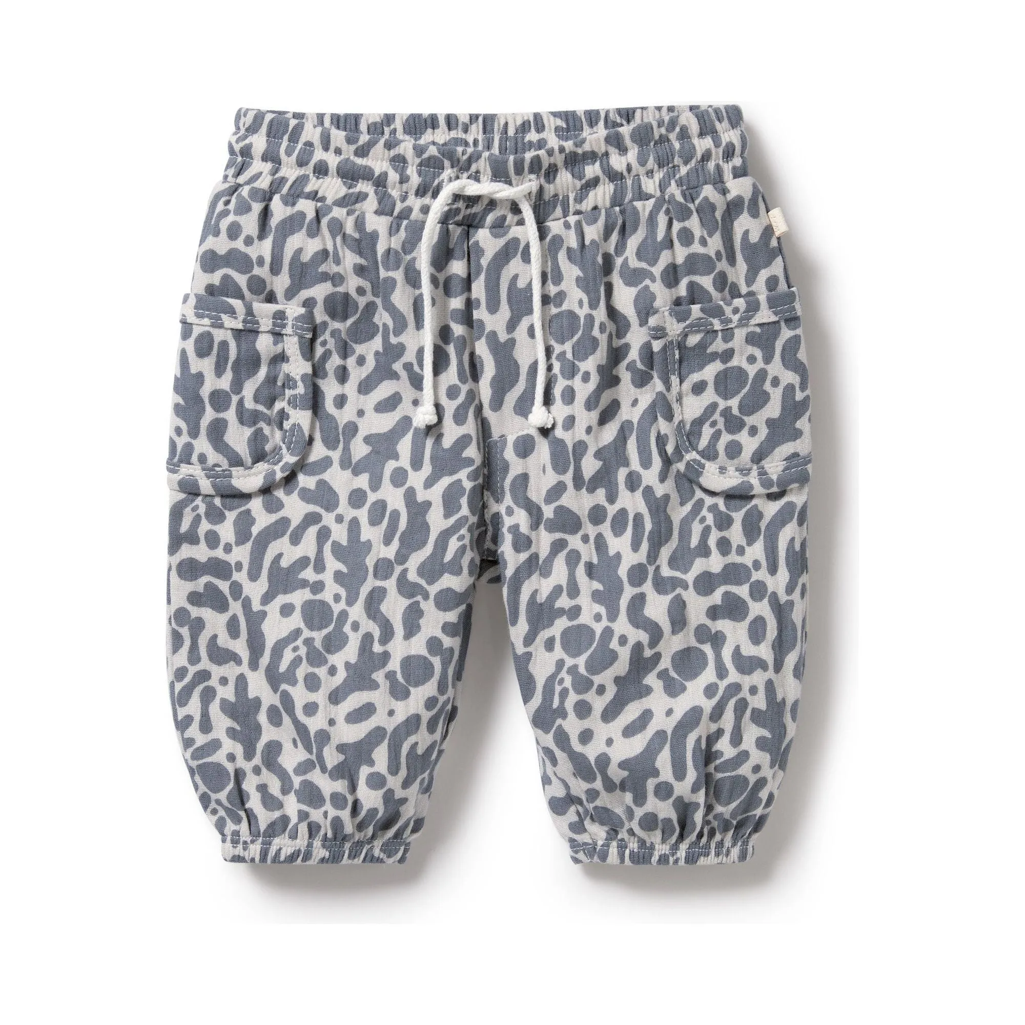 Blue Coral Organic Crinkle Pant