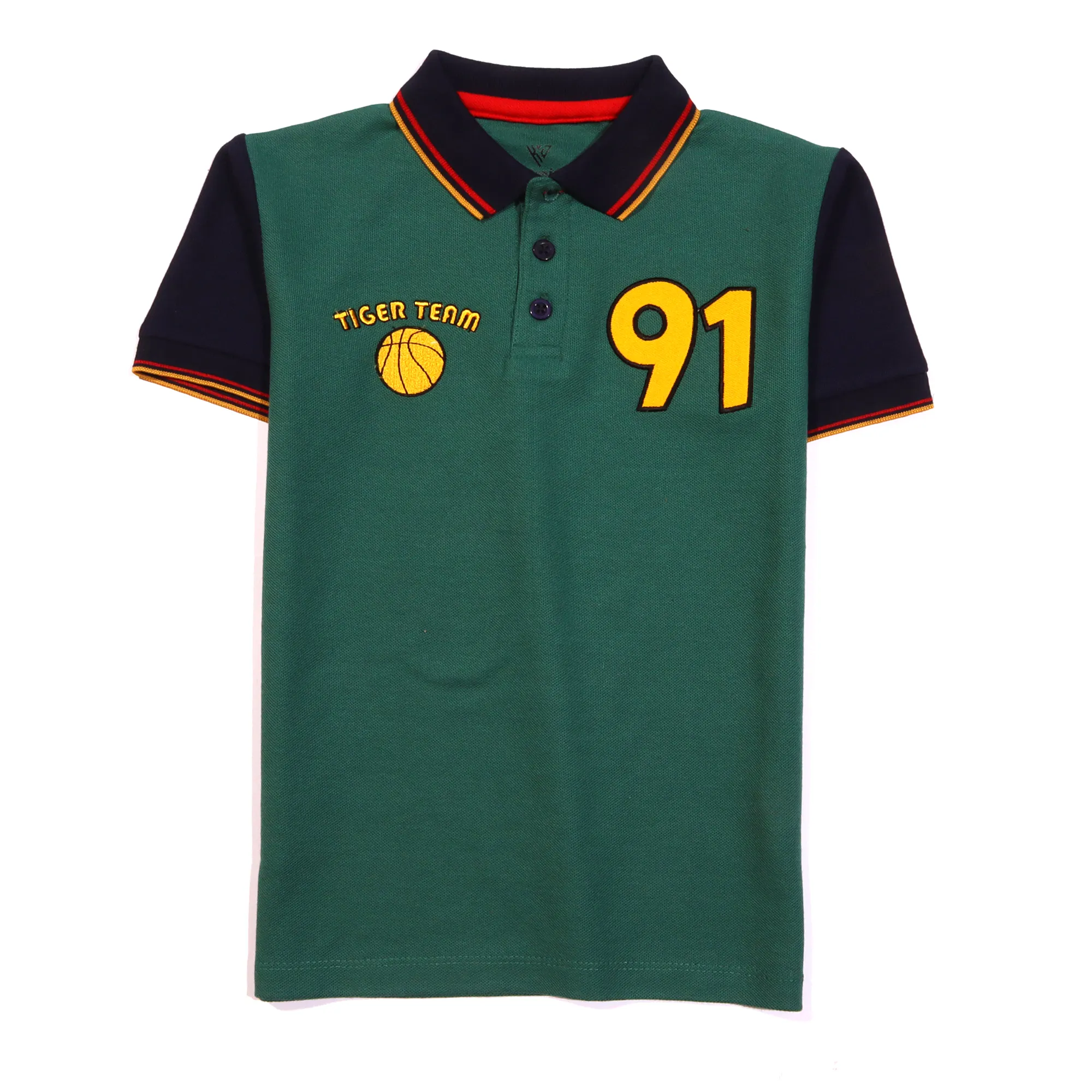 Boys Half Sleeves Polo T-Shirt (91)