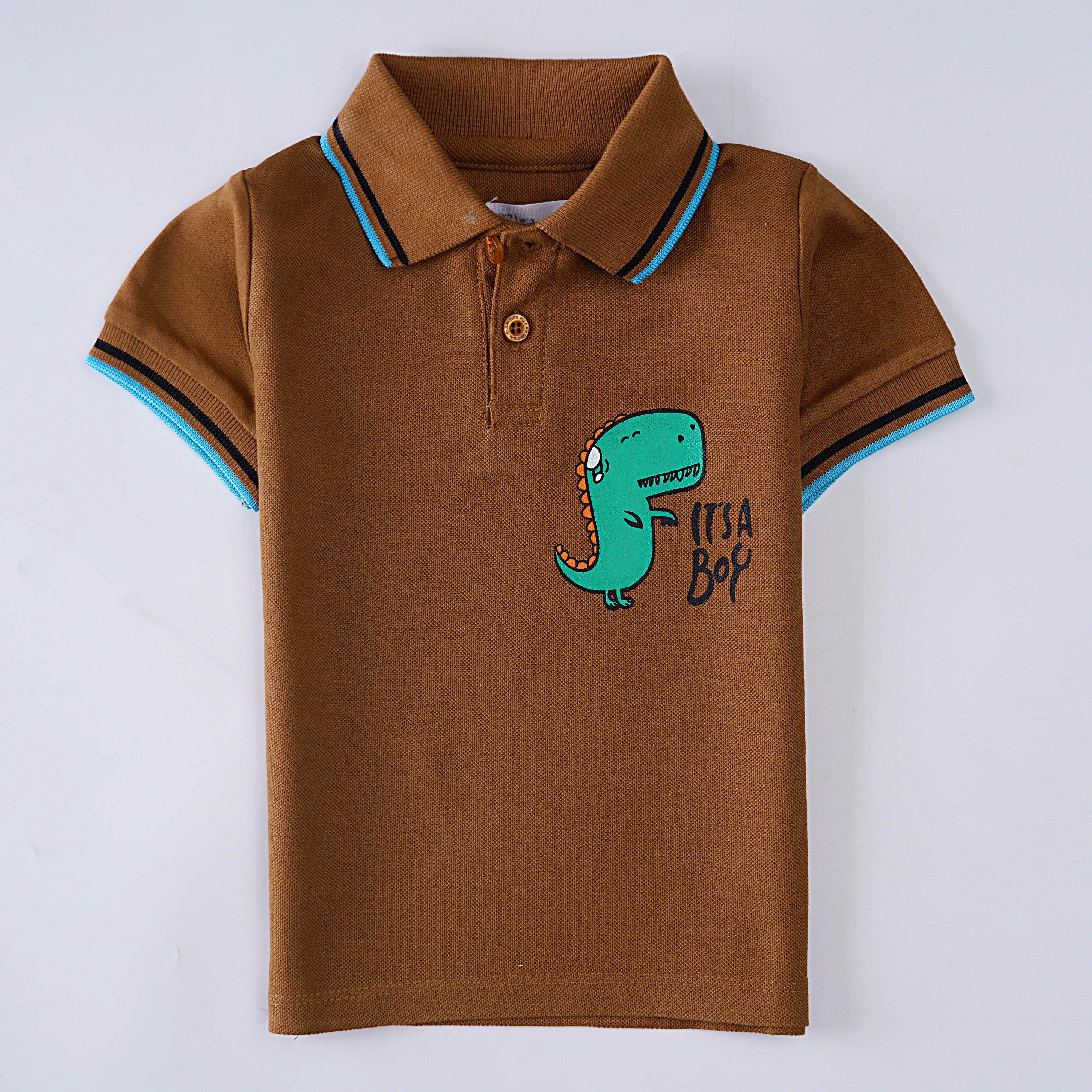 Boys Half Sleeves Polo T-Shirt (Its)