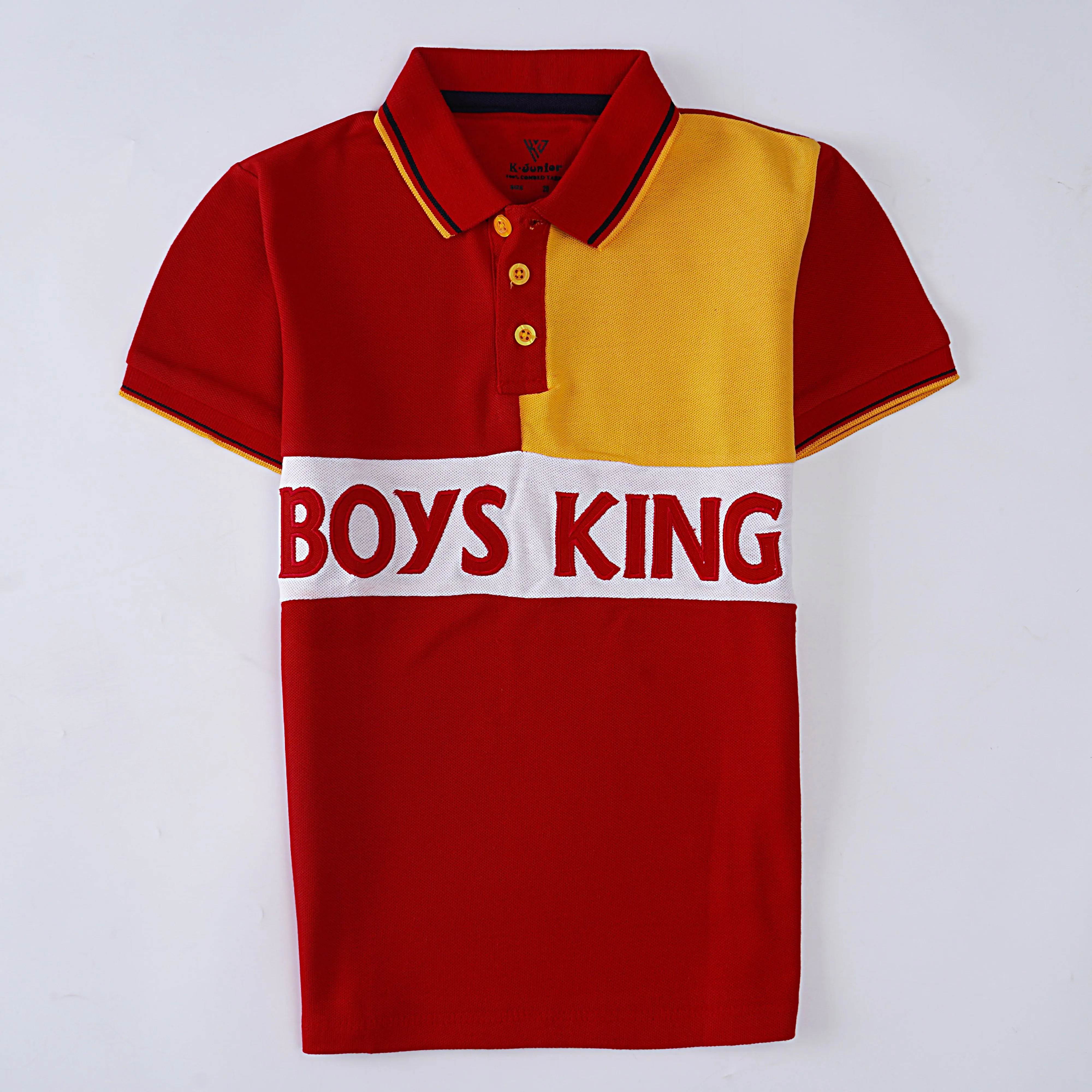 Boys Half Sleeves Polo T-Shirt (King)