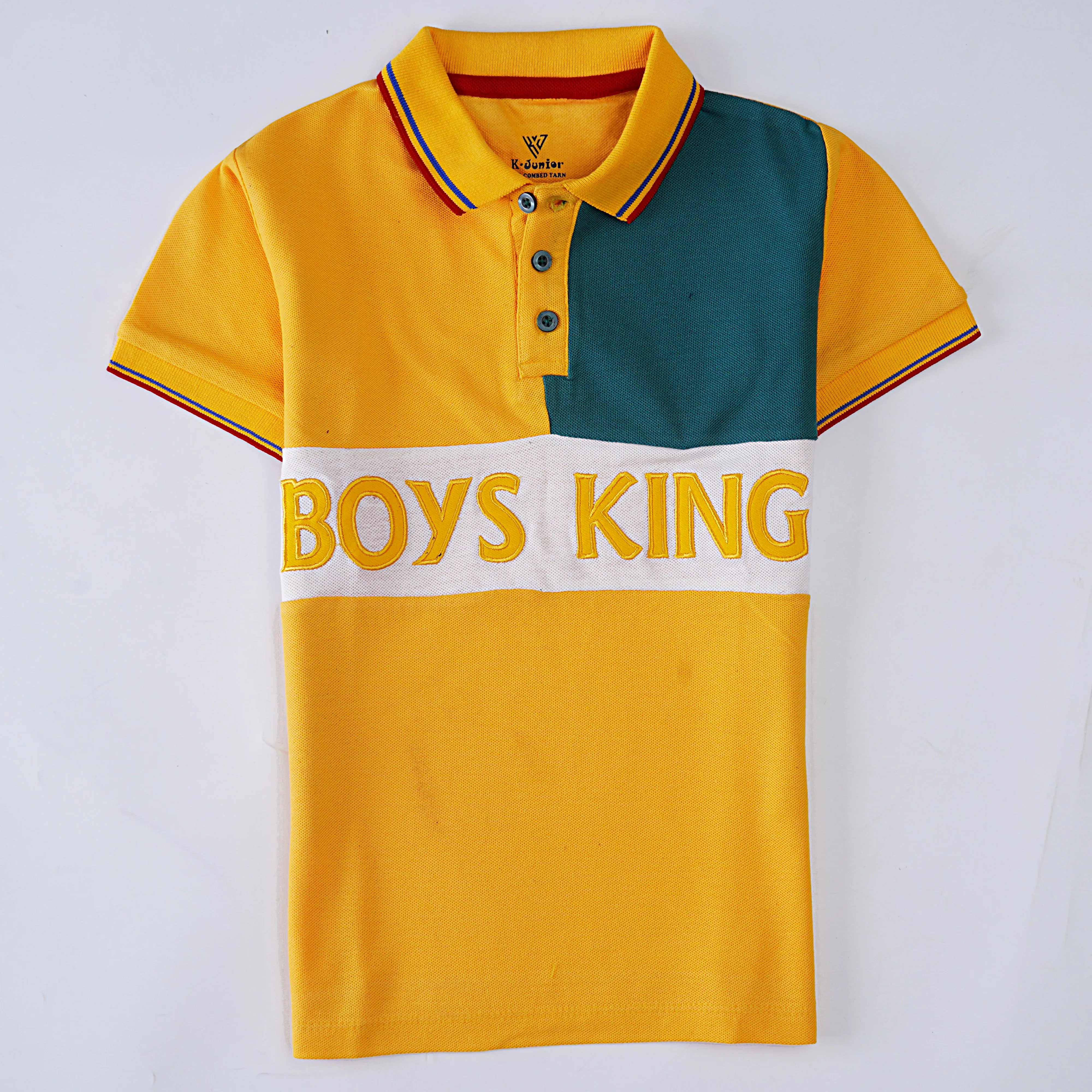 Boys Half Sleeves Polo T-Shirt (King)