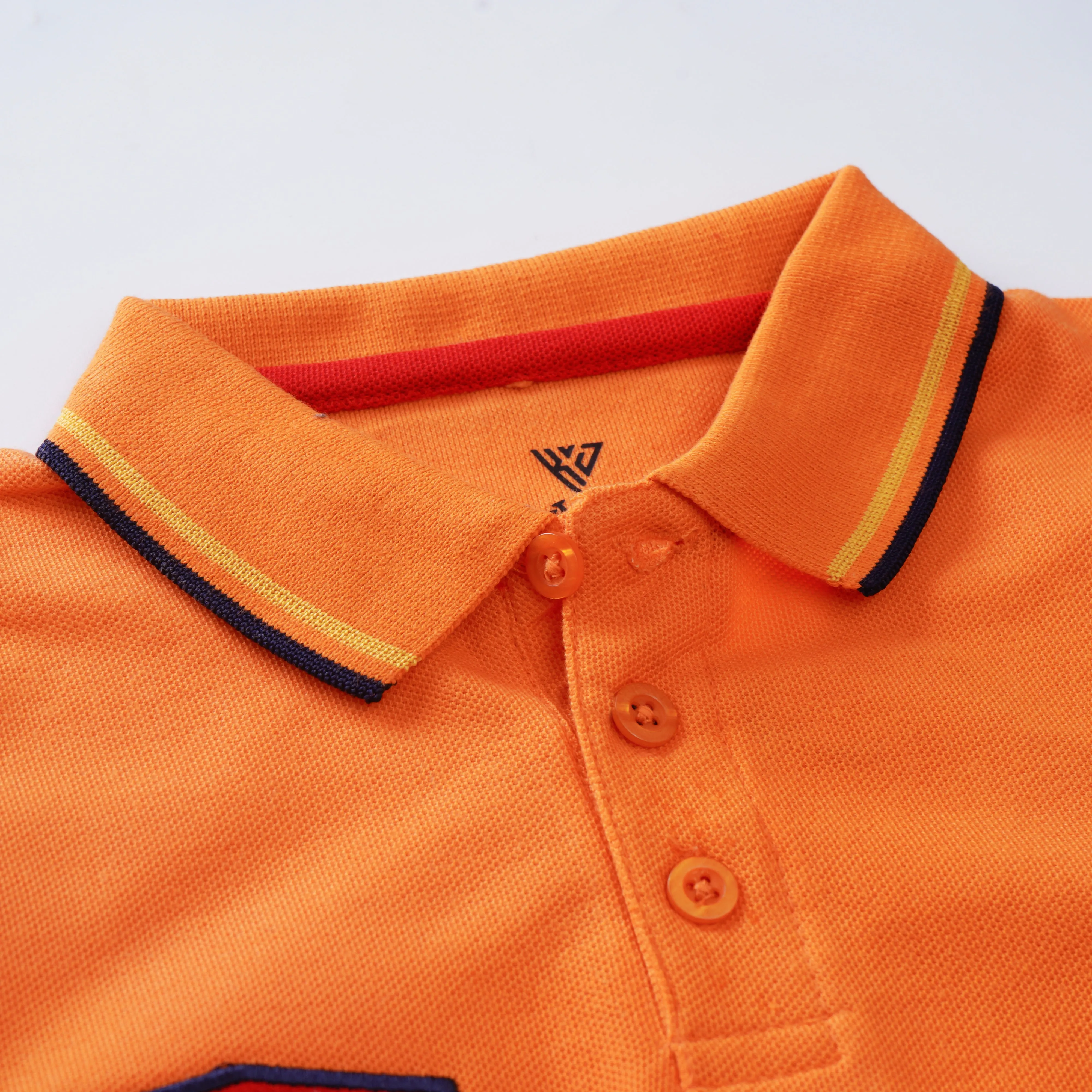 Boys Half Sleeves Polo T-Shirt (Outer-Space)
