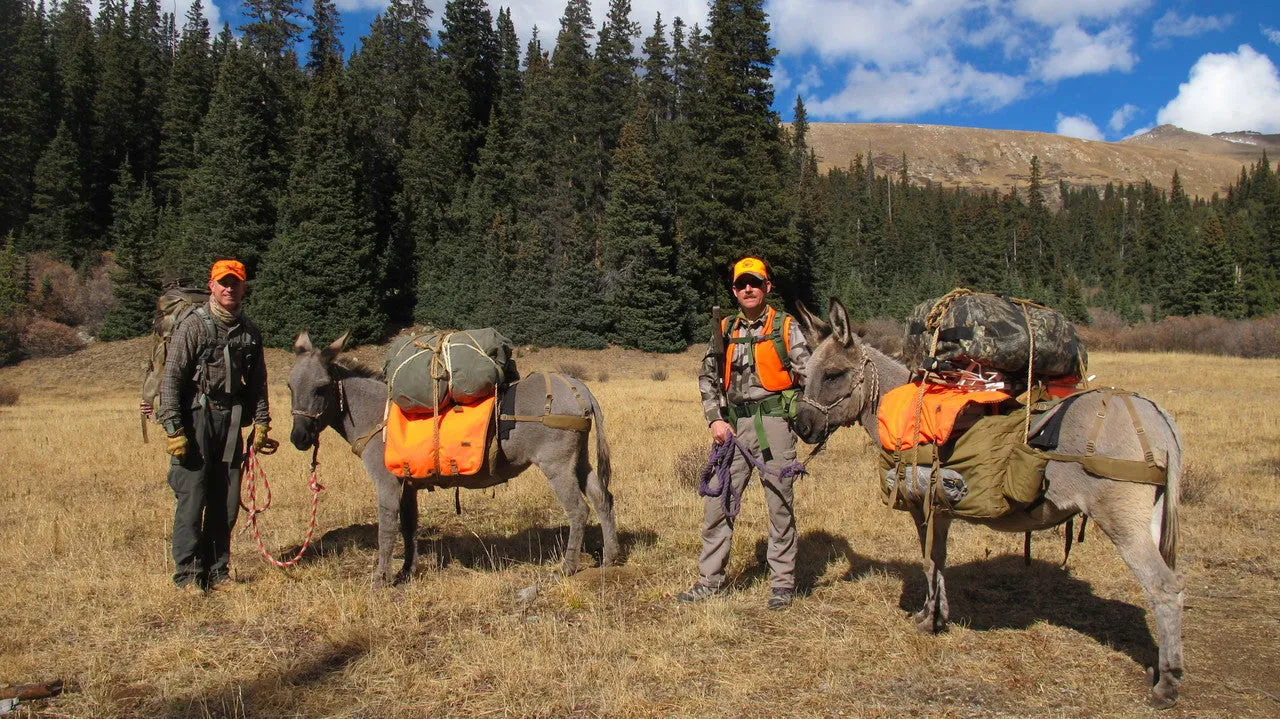 Burro Hunting Pannier with External Pockets- (Set of 2 pannier)