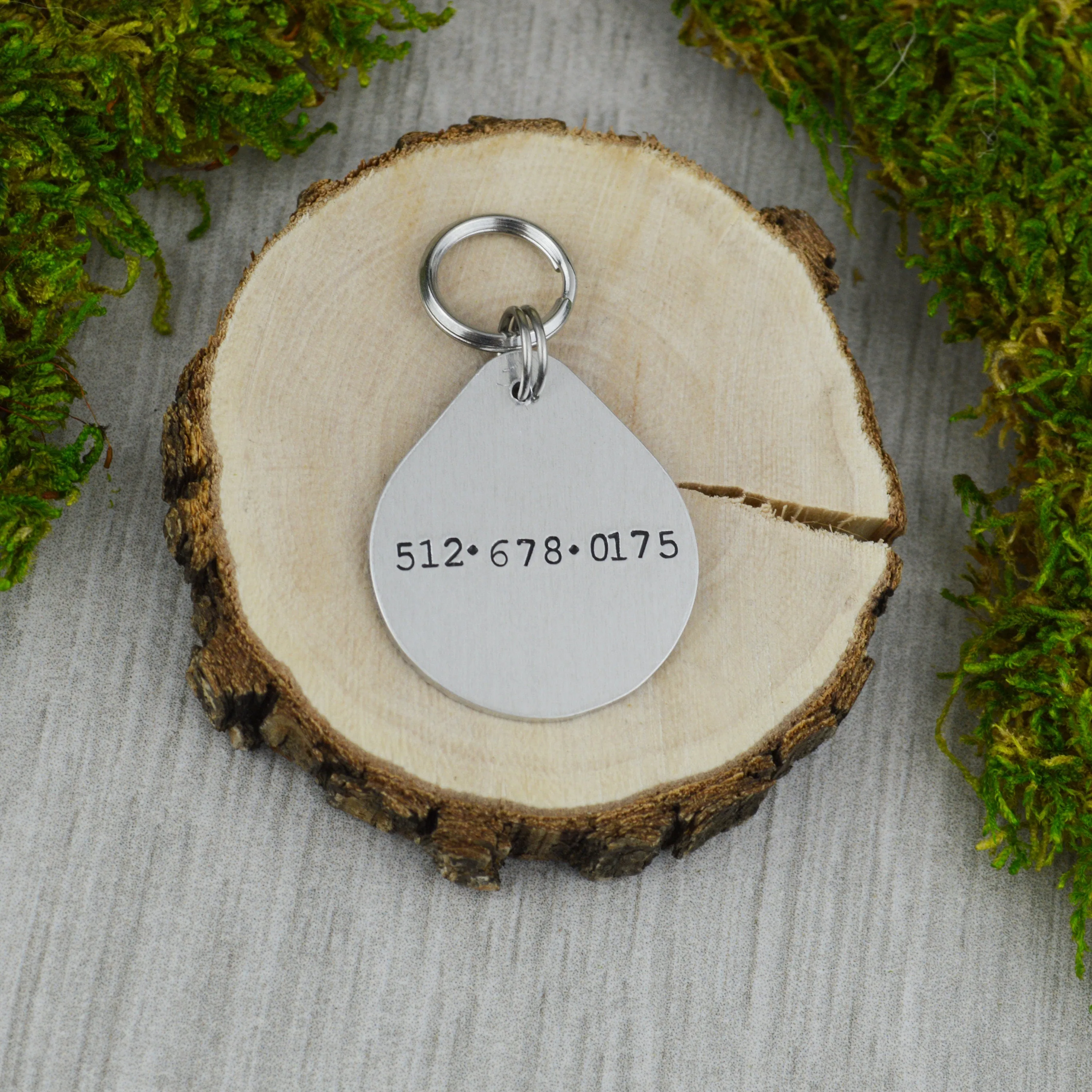 Camping By The Shore Pet ID Tag