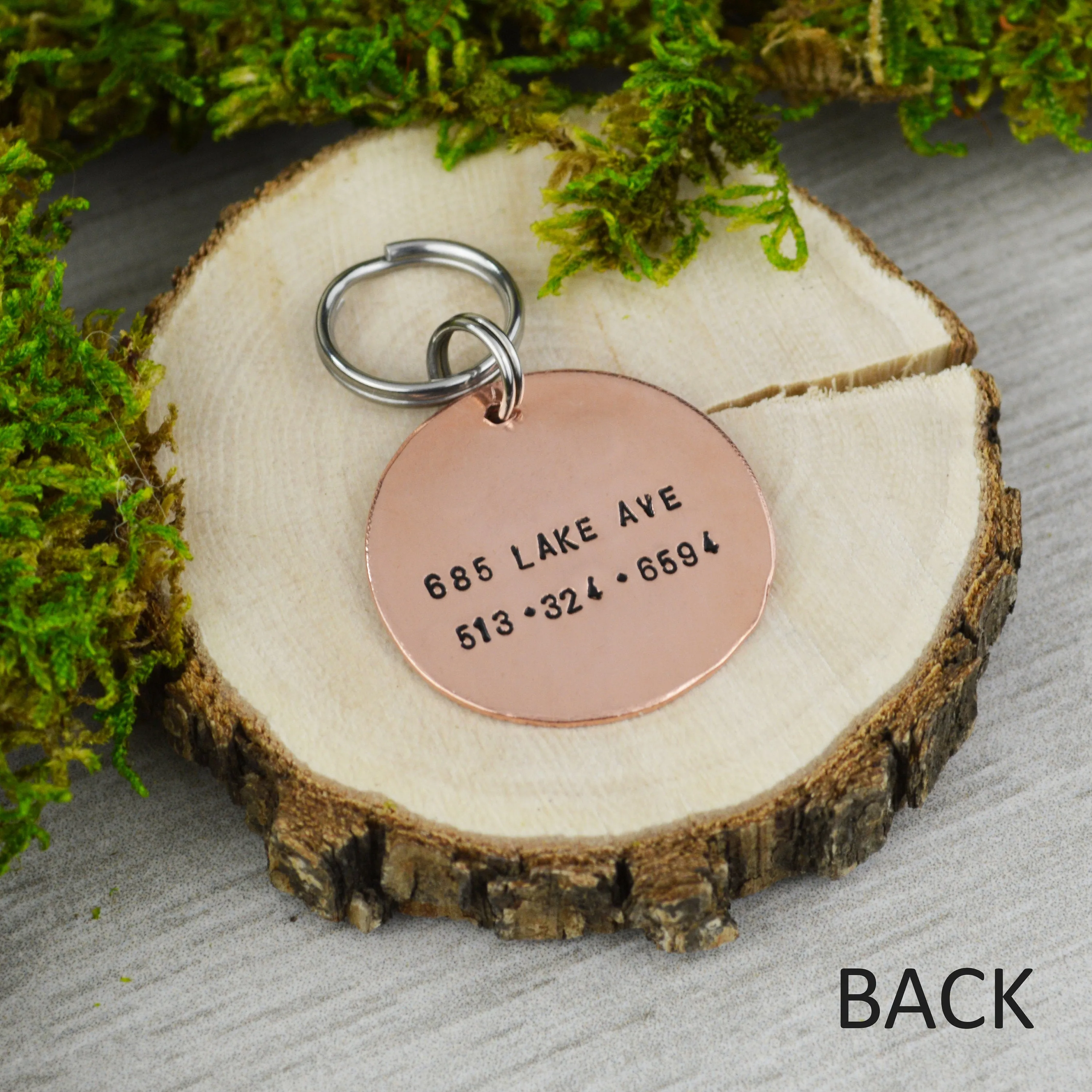 Camping in the Forest Pet ID Tag