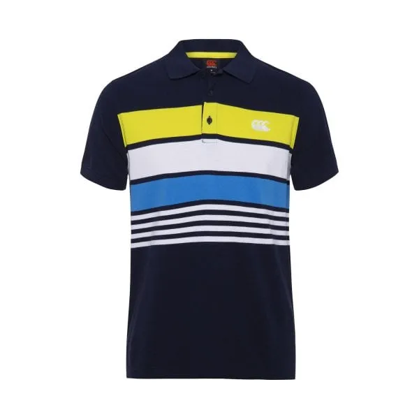 Canterbury Mens Newman Chest Stripe Polo - 3 Colours