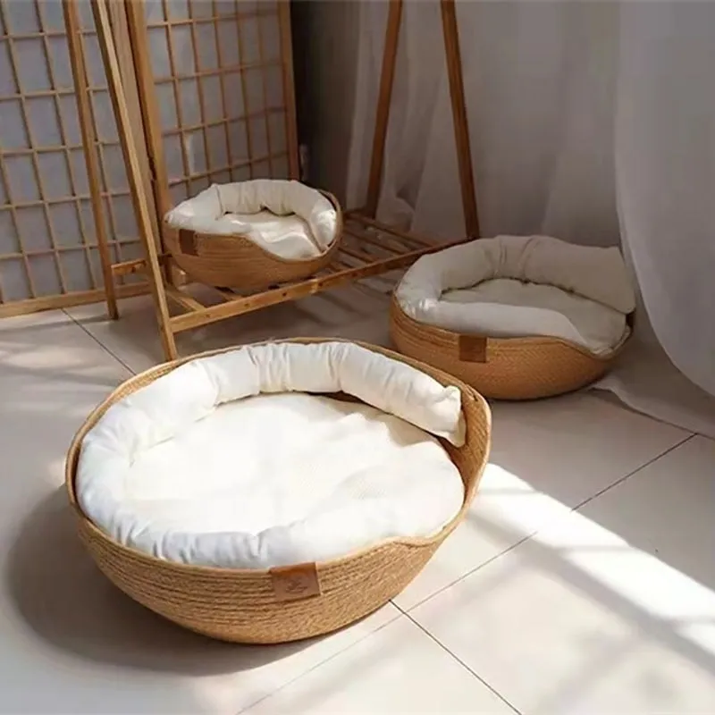 Cat Waterproof Removable Cushion Sleeping Bed