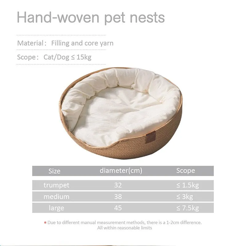 Cat Waterproof Removable Cushion Sleeping Bed