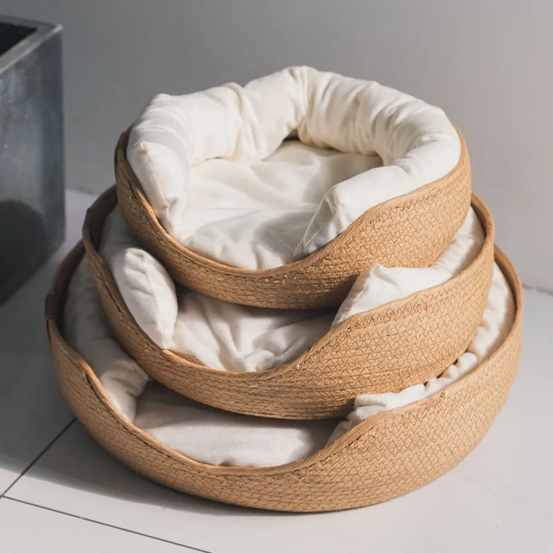 Cat Waterproof Removable Cushion Sleeping Bed