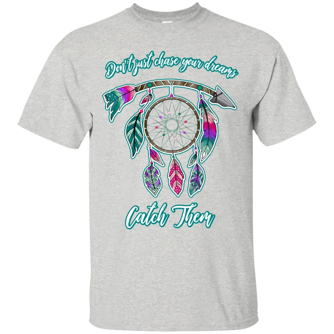 Catch Your Dreams Gildan T-Shirt – Motivational, Comfortable, and Perfect for Everyday Wear