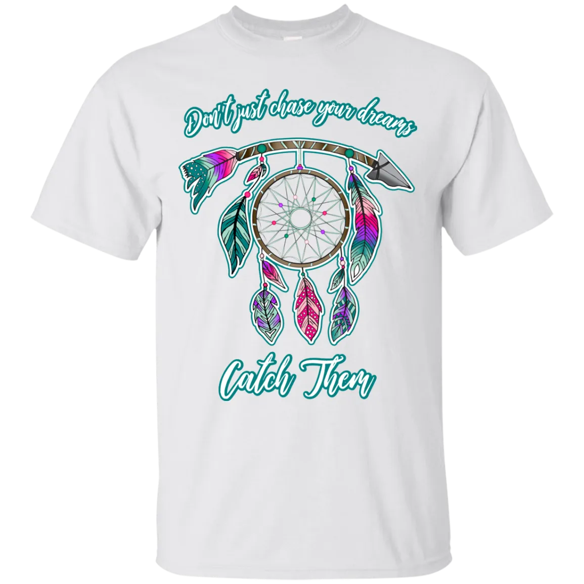 Catch Your Dreams Gildan T-Shirt – Motivational, Comfortable, and Perfect for Everyday Wear
