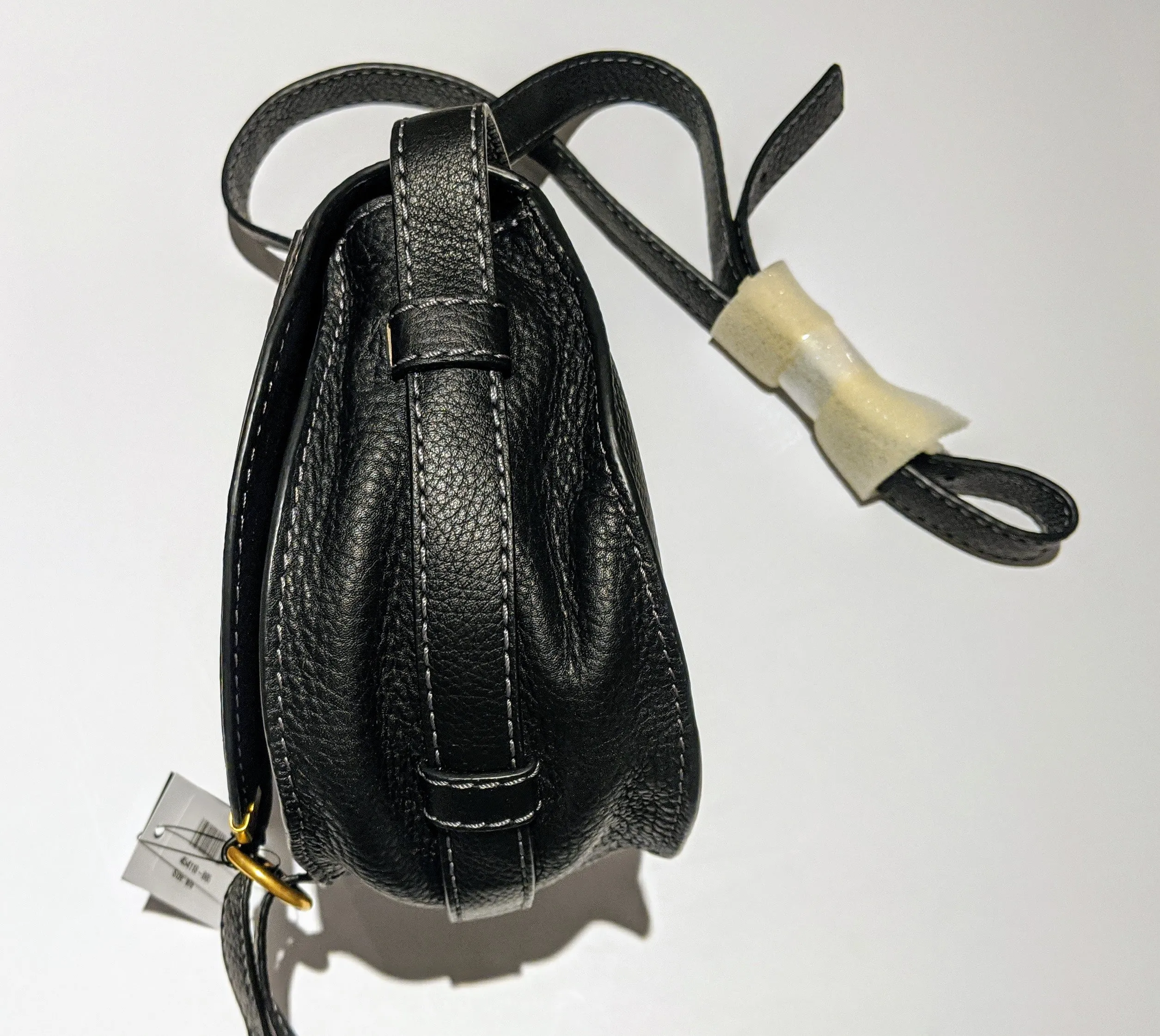 Chloé Marcie Small Black Leather Crossbody Bag new purse