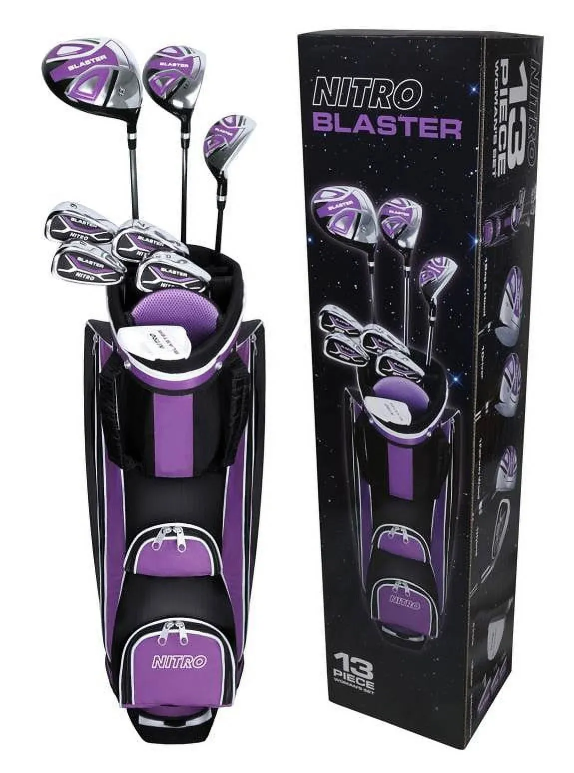 Club Complete Set, Ladies, 13-Piece, Right-Handed