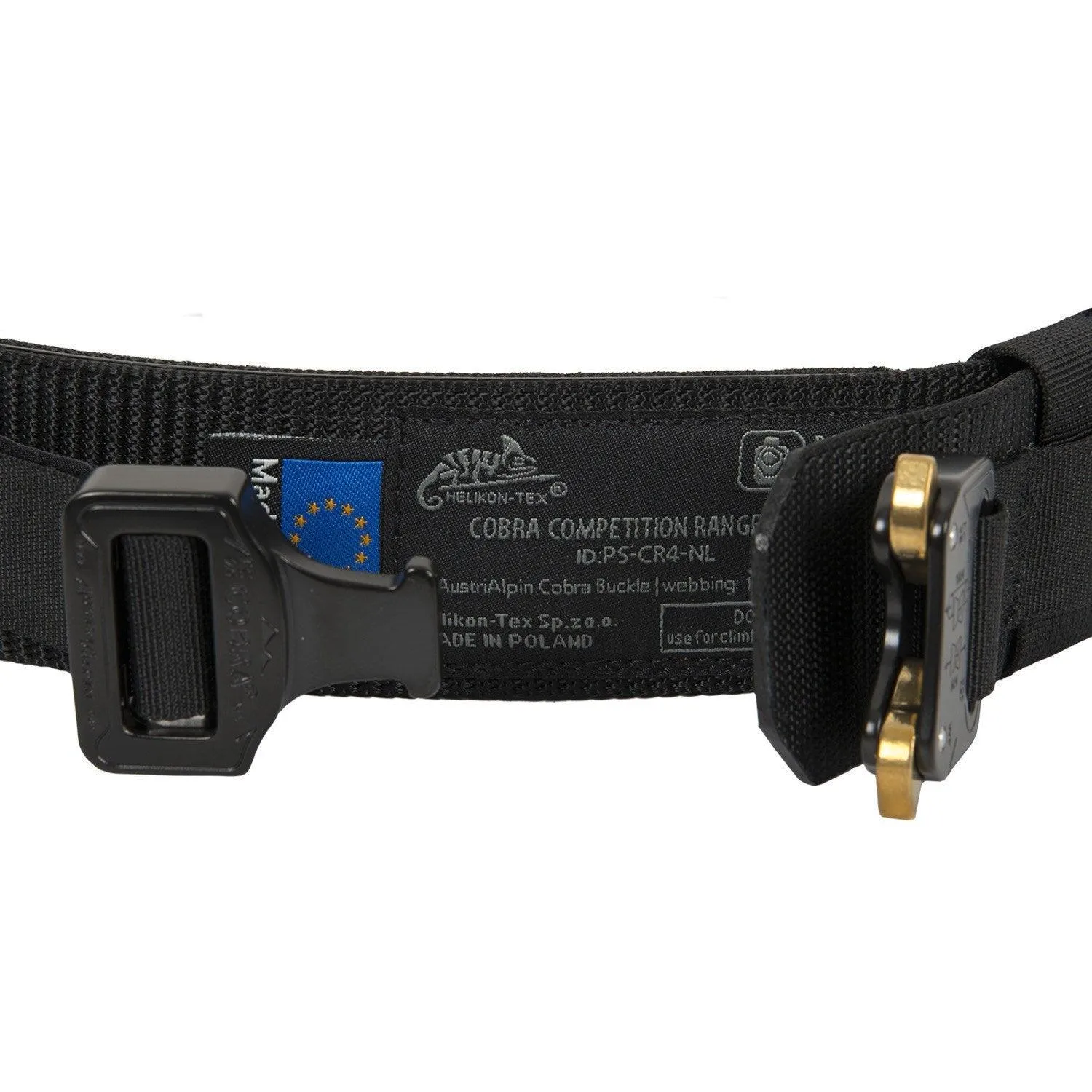 Cobra Competition Range Belt (45mm) - Shadow Grey / Black