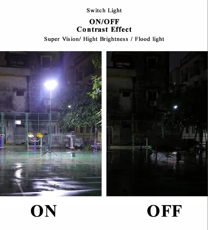 Crony VIP-08 120W Outdoor Multi-Fuction Camping Light - TOK