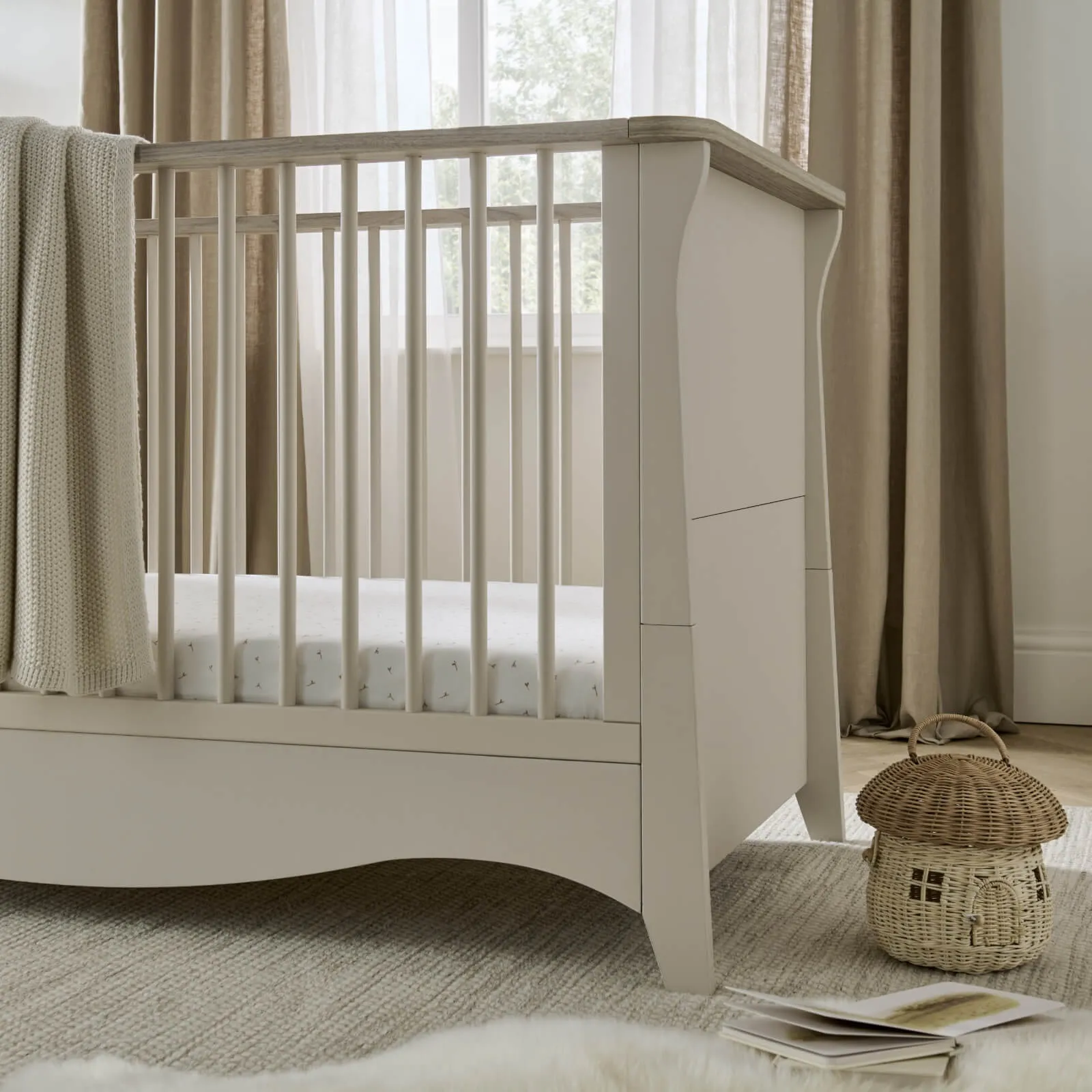 CuddleCo Clara 3Pc Furniture Set - Cashmere