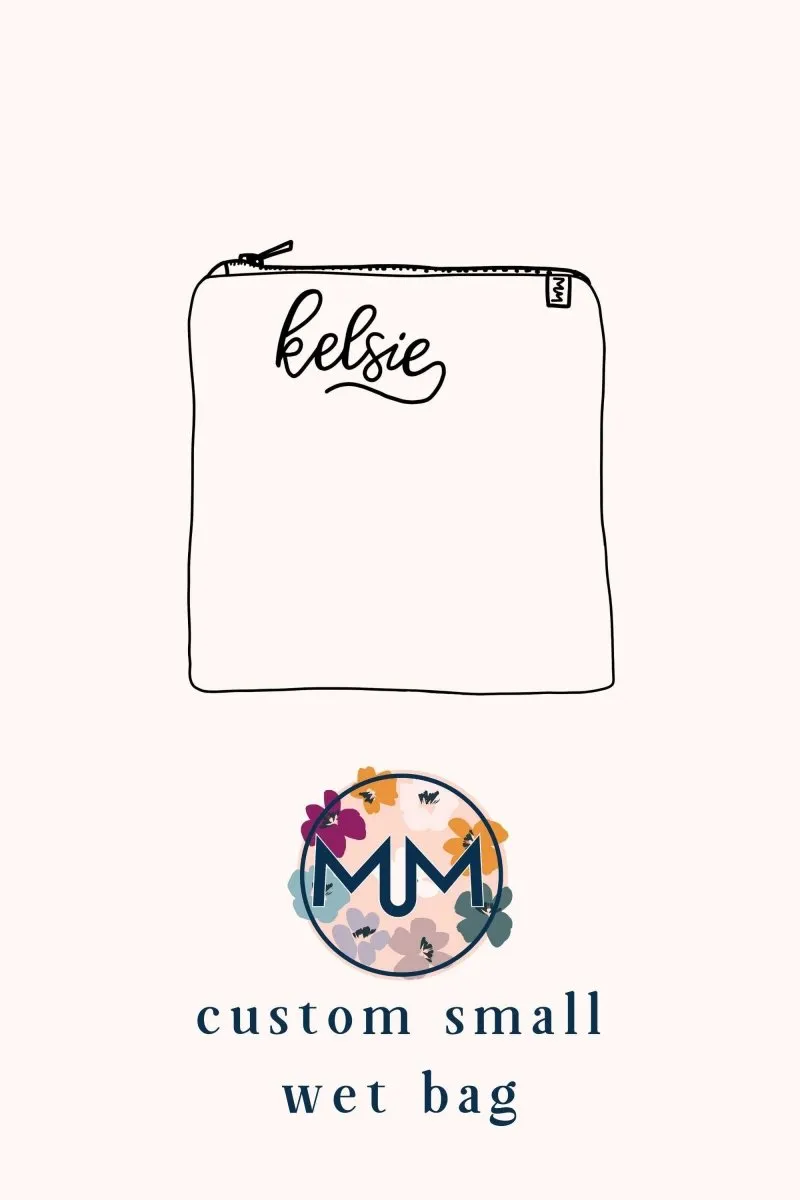 Custom Small Wet Bag