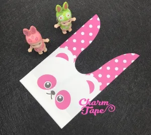Cute Raccoon Bags // Cello Bags // Party Bags Set of 25bags CB29