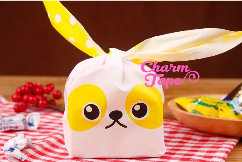 Cute Raccoon Bags // Cello Bags // Party Bags Set of 25bags CB29