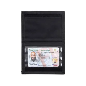 Double Sided ID Holder - Black