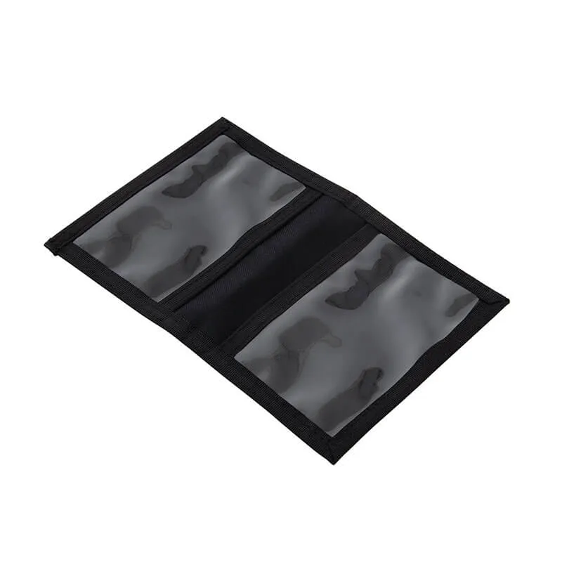 Double Sided ID Holder - Black
