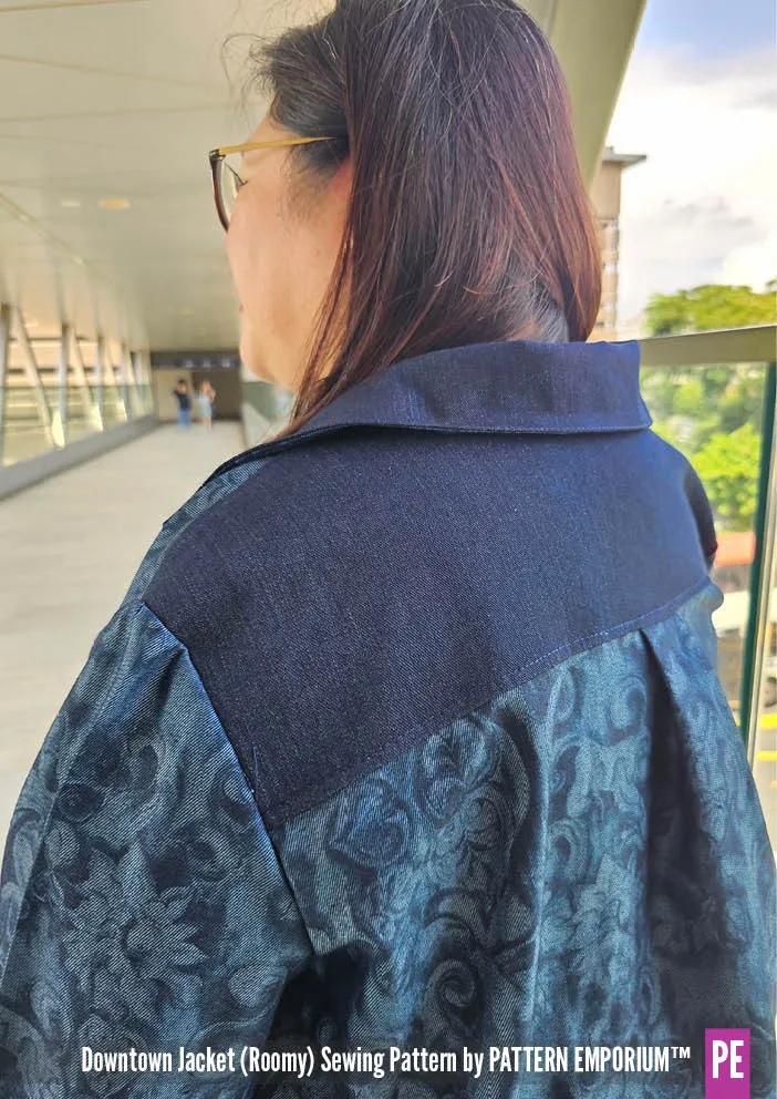 Downtown Jacket | Regular & Roomy Sewing Pattern
