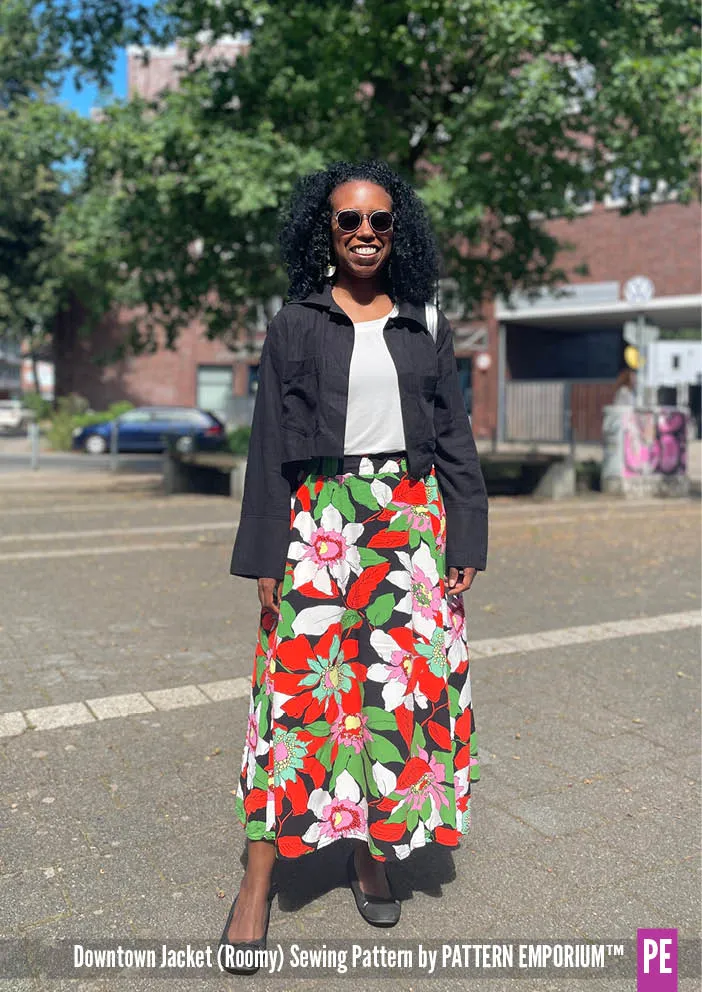 Downtown Jacket | Regular & Roomy Sewing Pattern