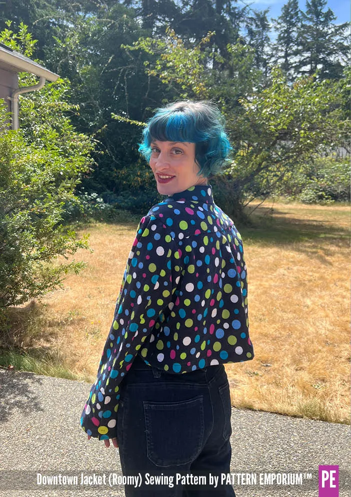 Downtown Jacket | Regular & Roomy Sewing Pattern