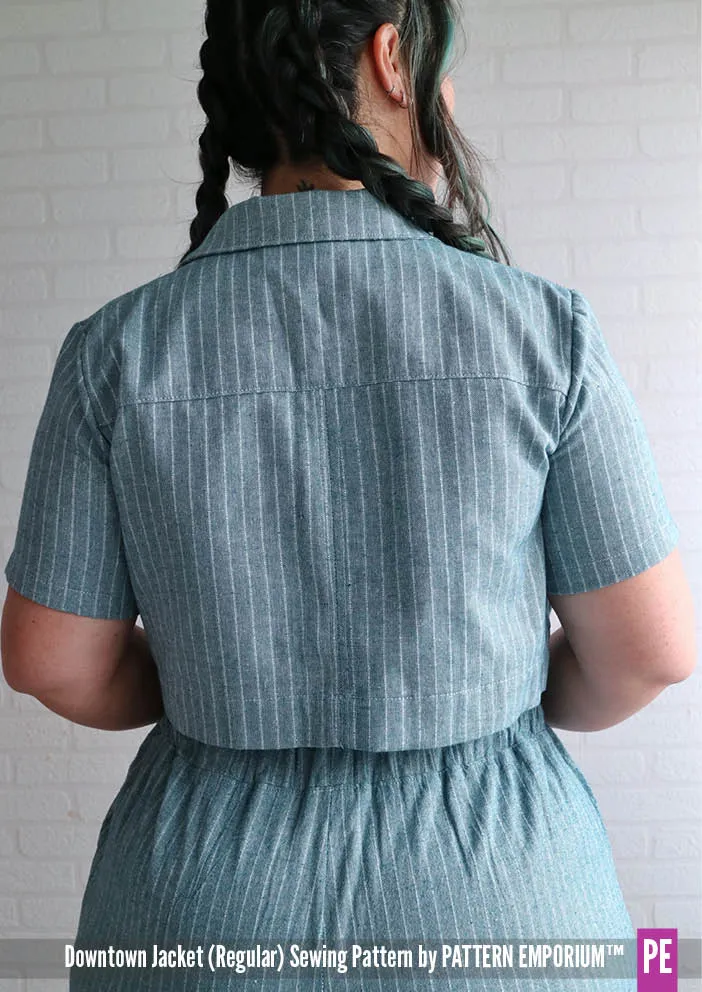 Downtown Jacket | Regular & Roomy Sewing Pattern