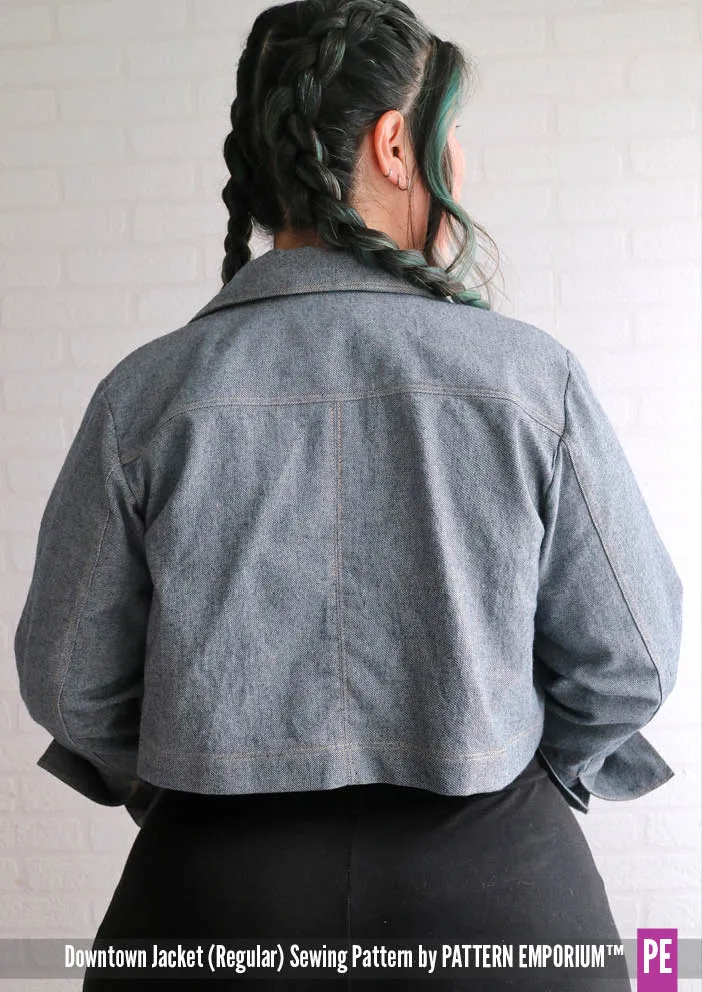 Downtown Jacket | Regular & Roomy Sewing Pattern