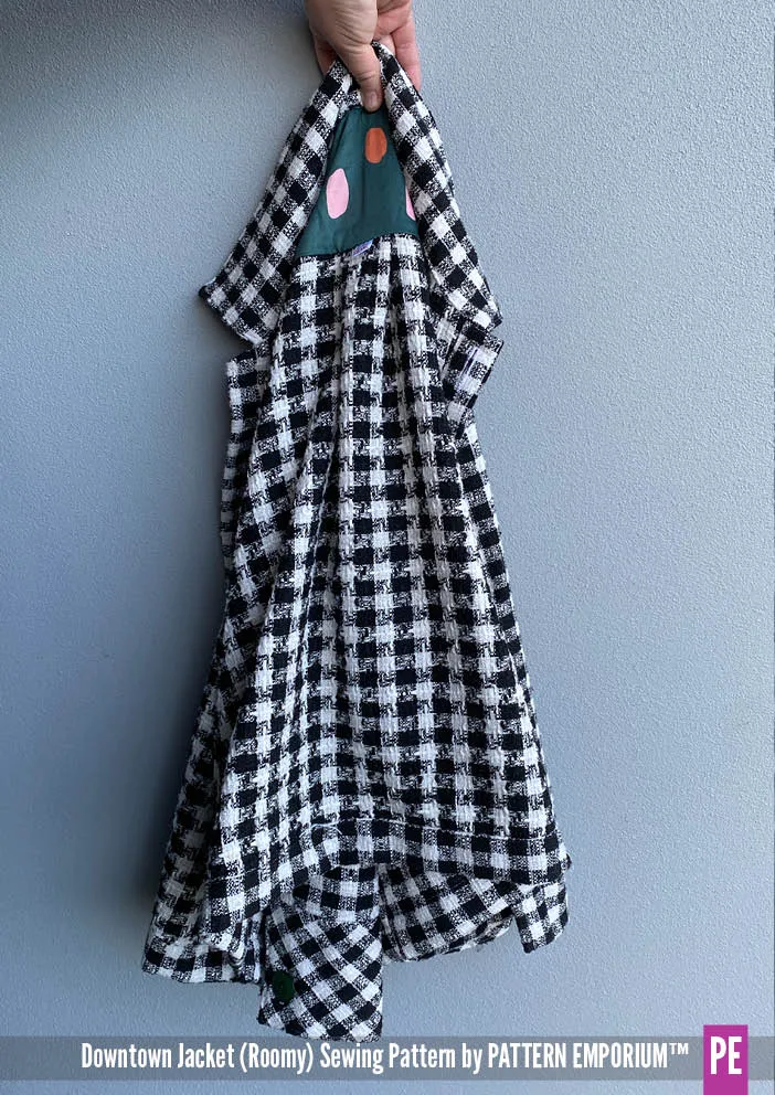 Downtown Jacket | Regular & Roomy Sewing Pattern