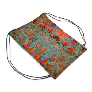 Drawstring Waterproof Bag (WindSong Flower) RJSTH@Fabric#12 RJSTHS2021 RJS