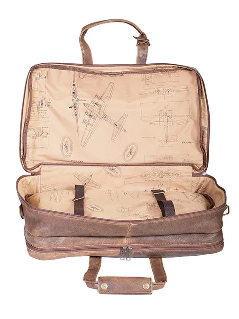 Duffle Bag, Aero Squadron Leather 6607