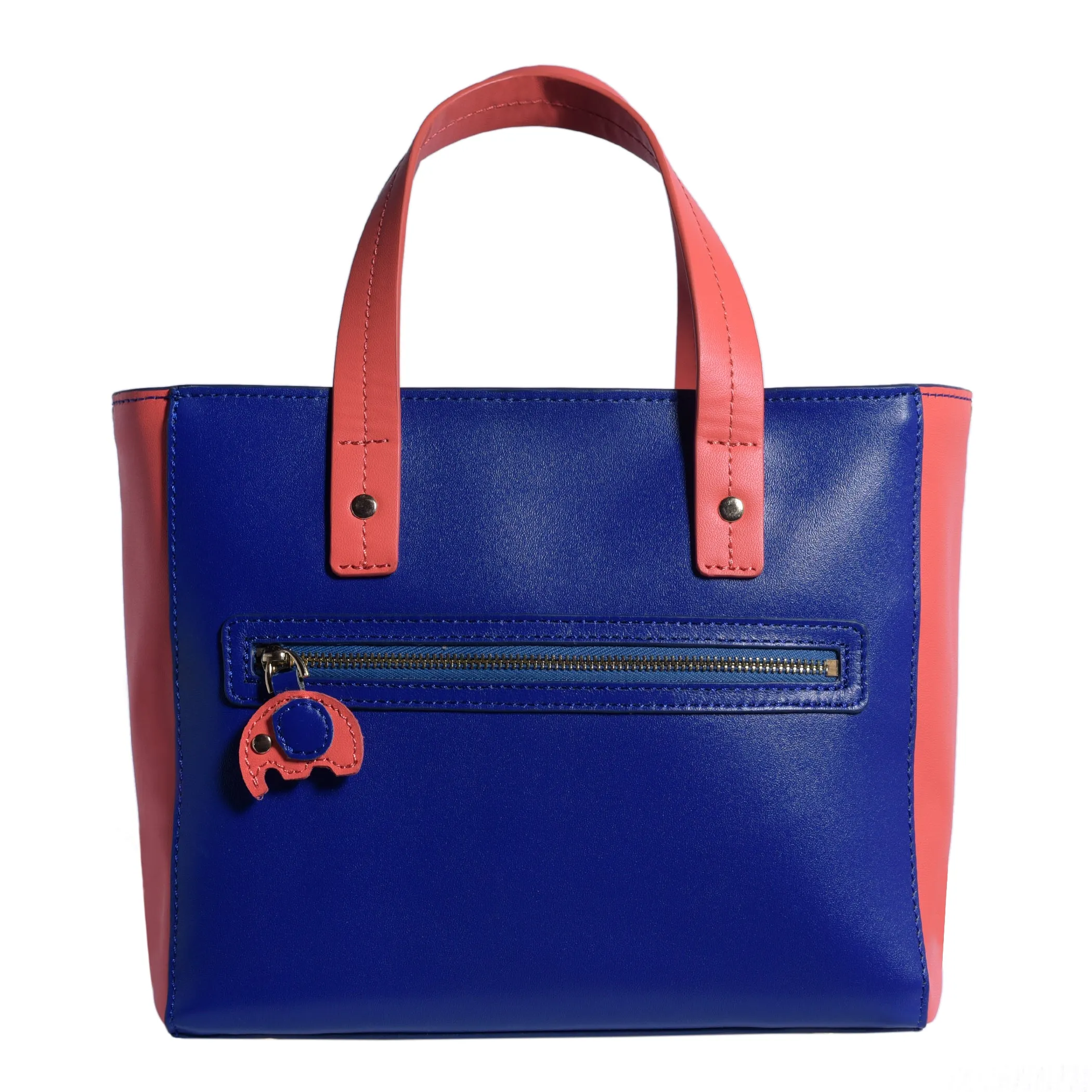 EKANTA Leather Square Tote