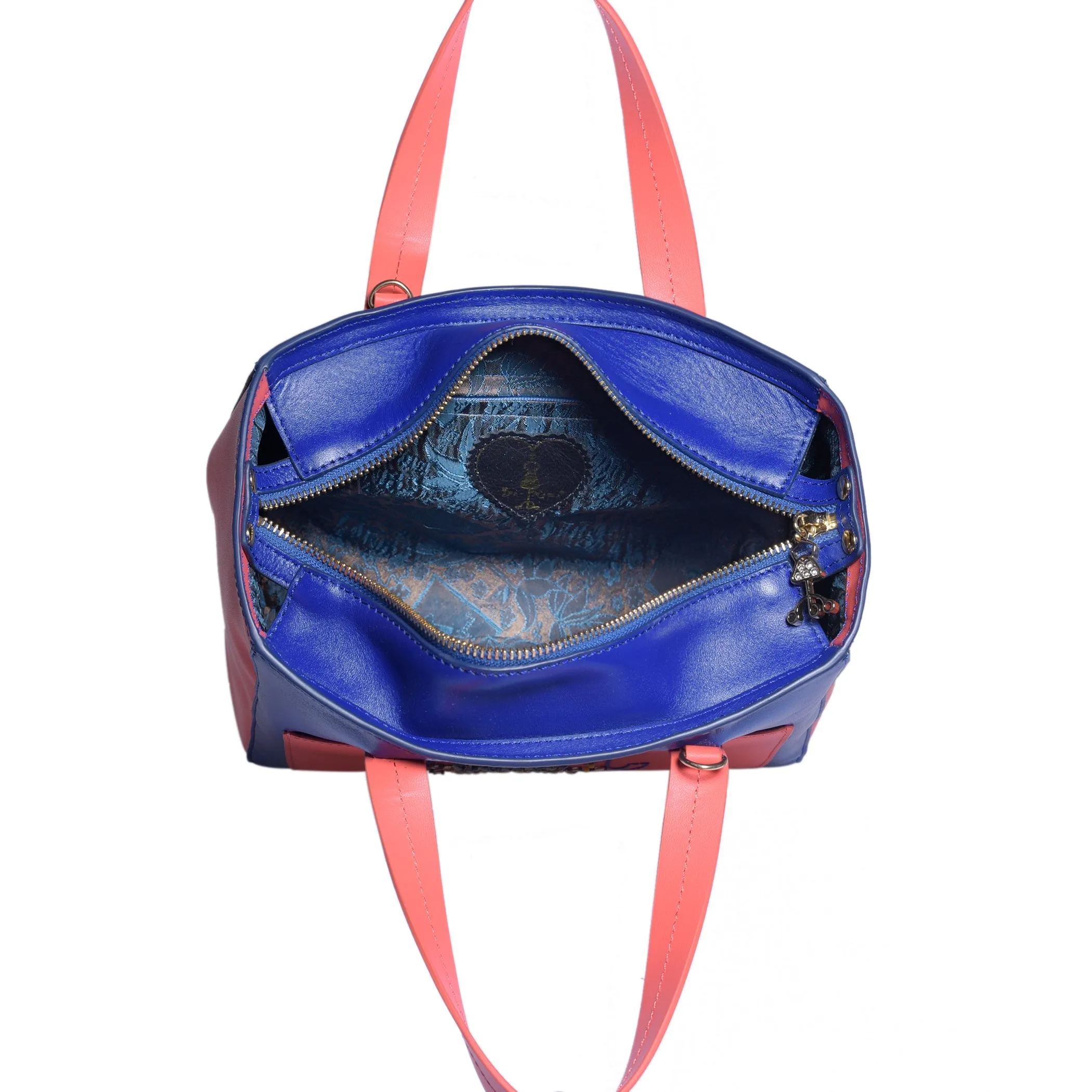 EKANTA Leather Square Tote