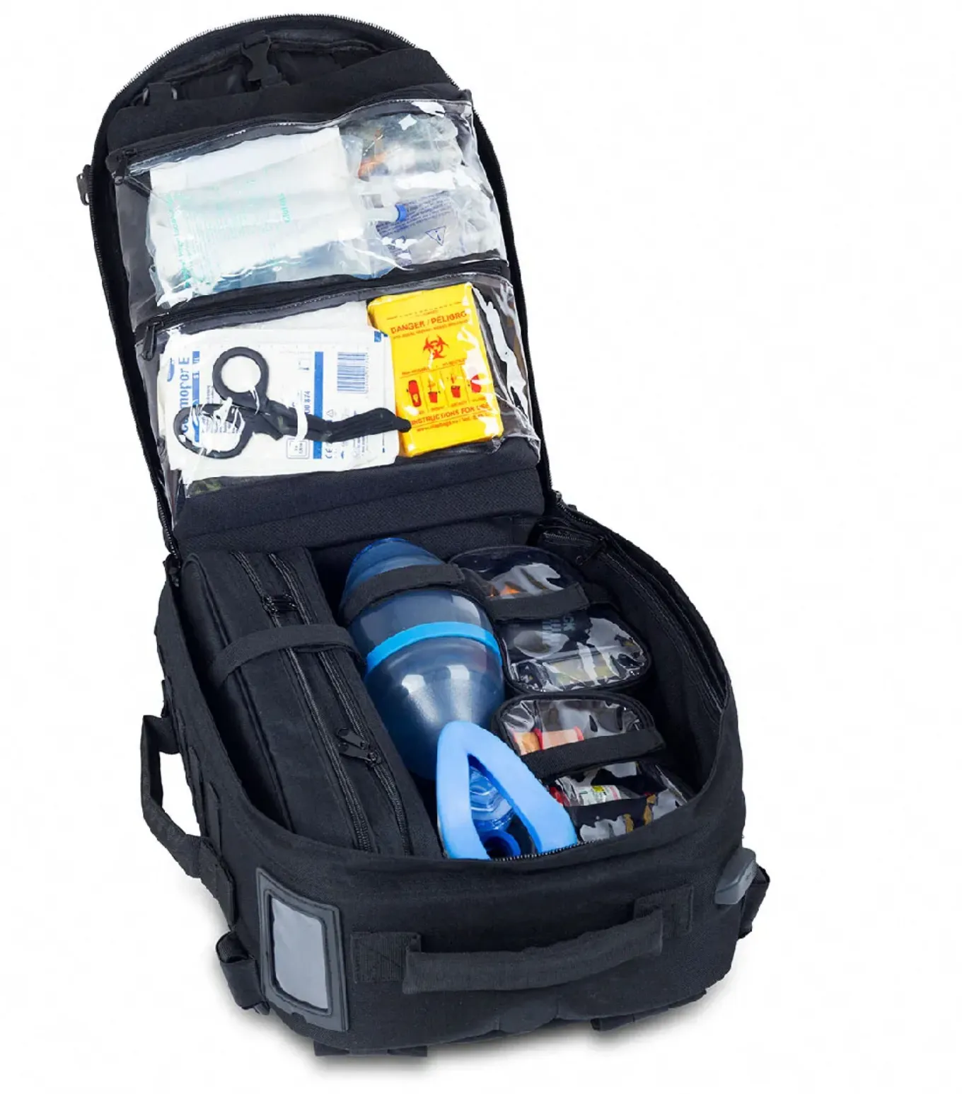 Elite PARAMEDS Rescue Tactical Backpack Medical Emergency Bag Black