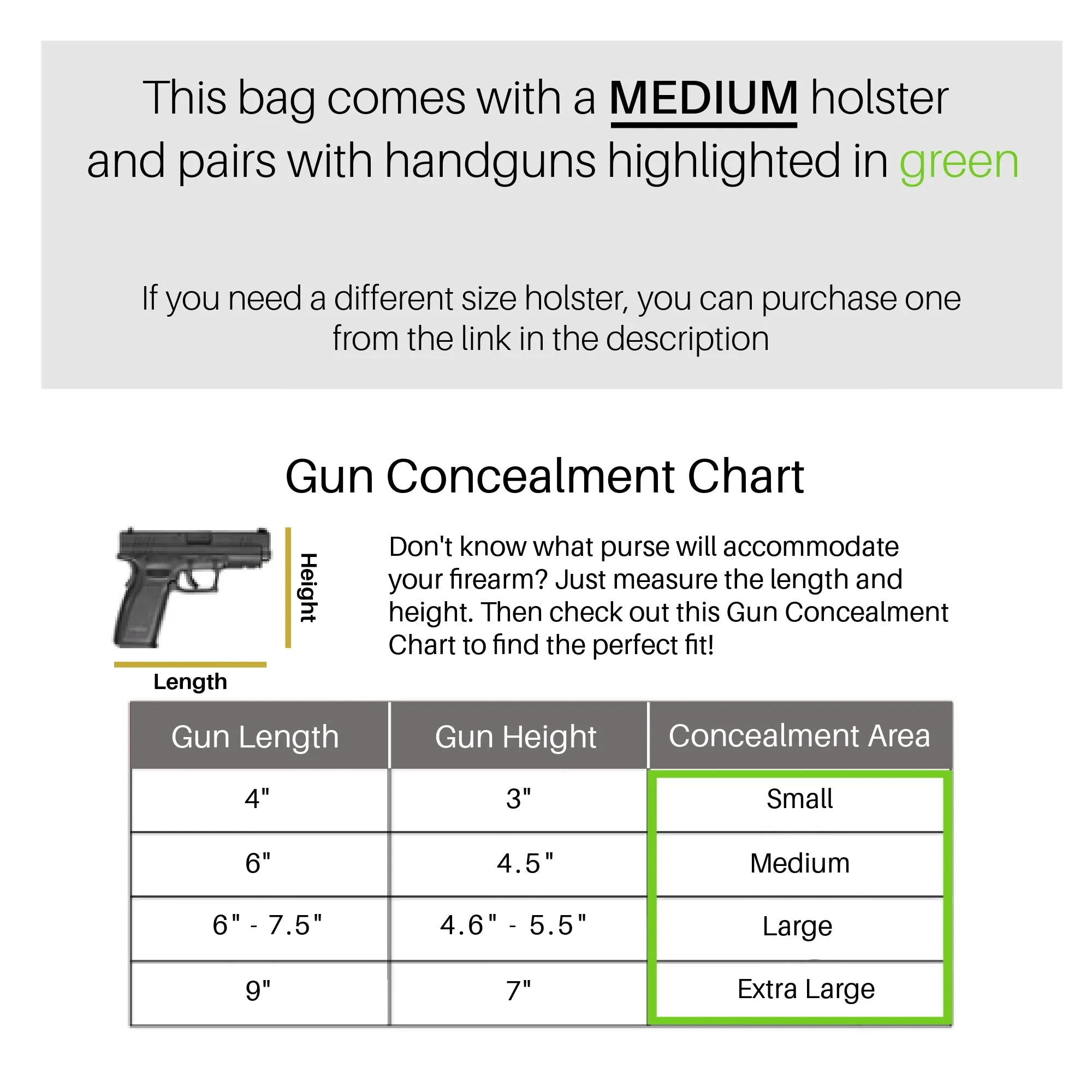Emerson | Concealed Carry Leather Tote, Crossbody or Shoulder Bag